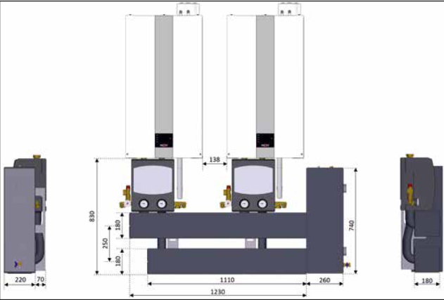 Газов котел - кондензен CGB-2-75 Газов котел - кондензен CGB-2-75